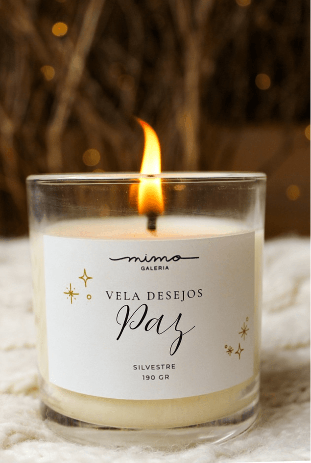 Vela Desejos Paz Mimo Galeria -4-